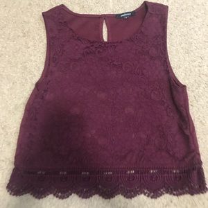 Lace Top size small